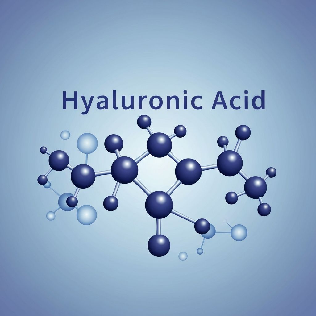 Hyaluronic acid molecular representation